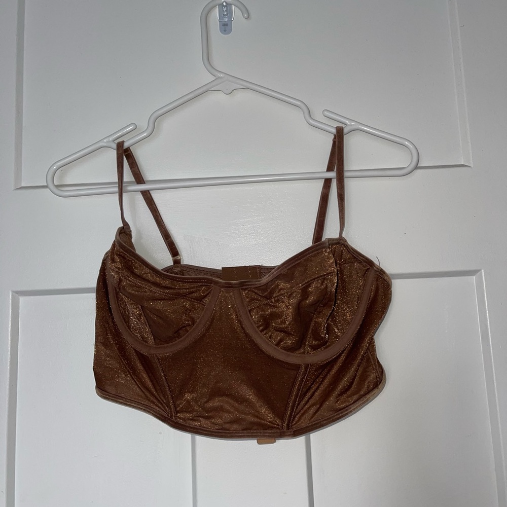 Skims Glistenette corset